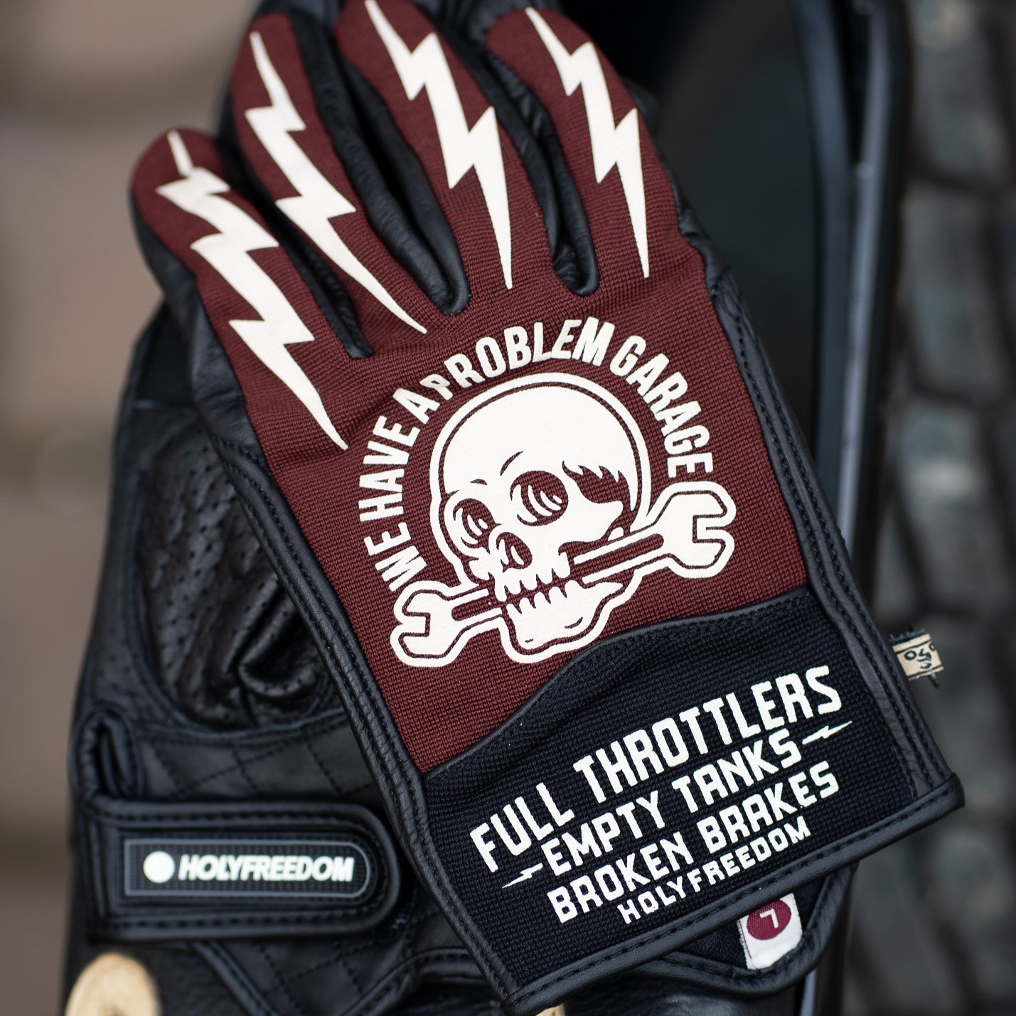 Rękawiczki motocyklowe HolyFreedom